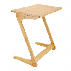 Sofa Table Tv Tray Couch Sofa End Table Laptop Desk Bamboo Natural